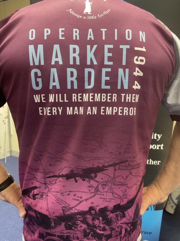 Premium Maroon Polo Shirt: Operation Market Garden - Image 3